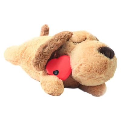 China Popular Hot Selling Amazon Dog Cat Behavioral Aid Toy Pet Plush Toy Viable Viable Lovely With Hearbeat for sale