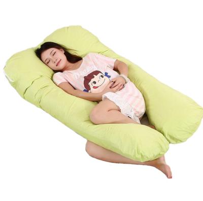 China Fashion Full Body Fashion U-shaped Maternity Pillow Popular Wholesale Anti-static Pregnancy Pillow For Sleeping With Removable Cotton Cover for sale