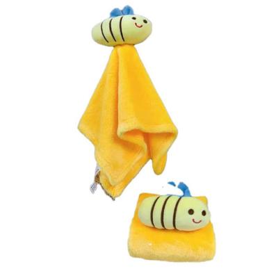 China Wholesale Soft Elastic Plush Baby Infant Animal Soothe Soft Towel Plush Relieving Toy Pacify Towel Baby Plush Toys Appeasing Towel for sale