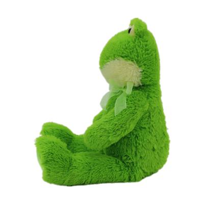 China Factory Direct Sale Handmade Stuffed Animal Plush Toy Soft Frog Toy Halloween Baby Gift for sale