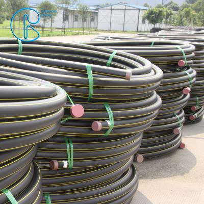 China SDR11 90mm lightweight black HDPE gas pipe for sale in cheap price for sale