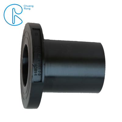 China HDPE Butt Fusion Fittings Flange Adapter Pipe Fitting HDPE Butt Fusion Pipe Stub End Equal for sale