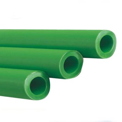 China Green Plastic PPR DIN Pipe PN 25 DN 20 - 160mm PPRC Pipe PPR Pipe And Fittings for sale