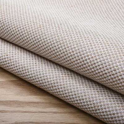 China High Quality 60% Jute 40% Jacquard Jacquard Weave Breathable Cotton Fiber Burlap Linen Fabric for sale