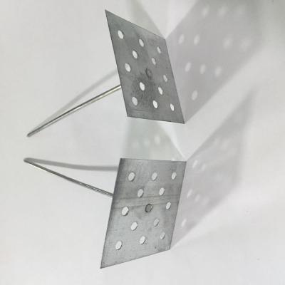 China Insulation Custom Galvanized Steel Perforated Base Insulation Pin for sale