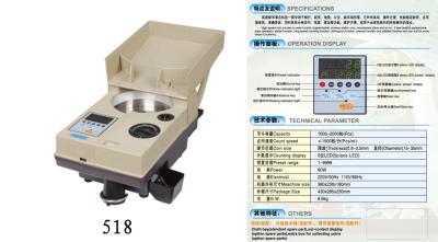 China coin counter, bill counter, batch counting for sale