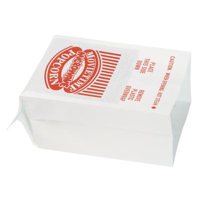 China 36G Greaseproof Food Packaging Bags Paper Microwave Popcorn Paper Bag for sale