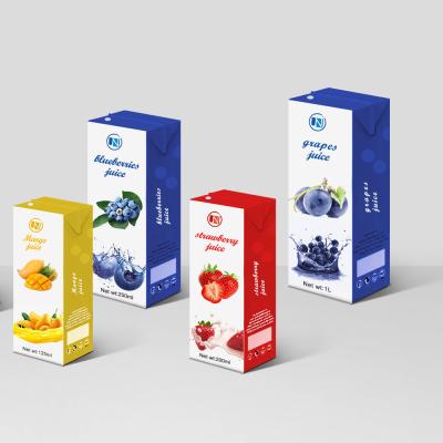 China UNIPACK Hot Sale 250ml Fruit Juice Boxes Juice Boxes for Juice for sale