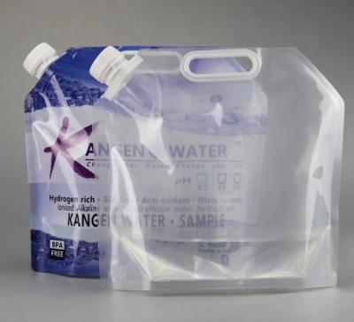 China 5L Collapsible Liquid Packaging Bag Outdoor Folding Water Bag for sale