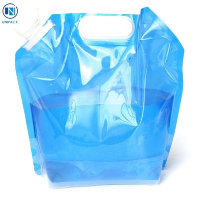 China Spout Top Disposable Drinking Water Bags Shock Resistance for sale