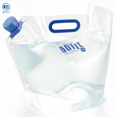 China Reusable Liquid Packaging Bag Plastic Material Shock Resistance for sale