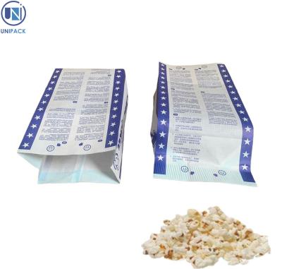 China Disposable Packaging Folding Microwave Popcorn Packaging Bag for sale