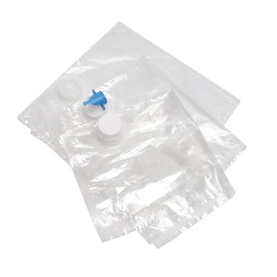 China 2021 Hot Sale Food-Grade Transparent Aseptic Bag For Fruit Juice Aseptic Water Bag for sale