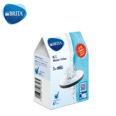 China Household Brita Cheap Price Premium White Filter Substances Heavy Metal Odor-Depleting Outdoor Water Filter for sale