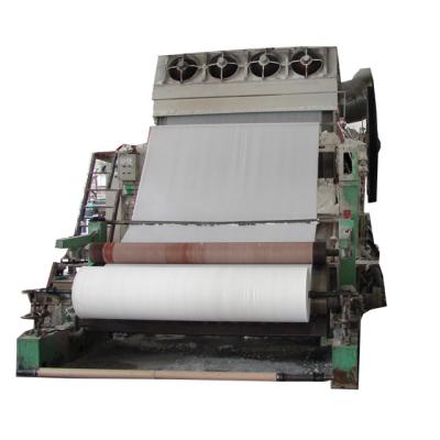 China Paper Industry 1575mm Toilet Paper Making Plant / Small Scale Toilet Paper Making Machine for sale