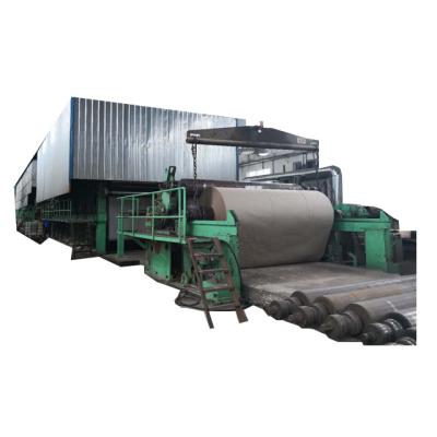 China Paper Industry 3800 Fourdrinier Waste Paper Recycling Test Liner Corrugated Paper Machine from Guorui Mill for sale