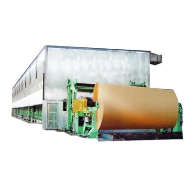 China High Quality Paper Industry 2880mm Kraft Paper Making Machine , Industrial Packaging Paper Machine for sale