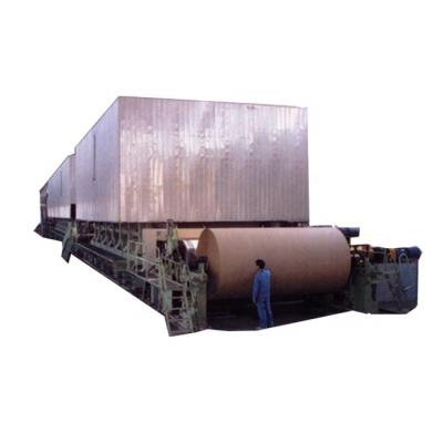 China Factory 1092mm Kraft Paper Making Machine , Paper Manufacturing Equipment for sale