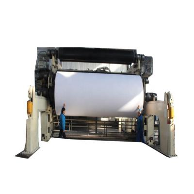 China Paper Industry Virgin Pulp Recycling Machine A4 Cultural Paper Making Machine Prices Turn Key Project for sale