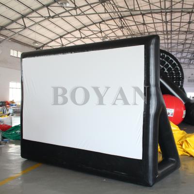 China Advertising/event/promotion/inflatable screen billboard hot outdoor inflatable movie theater PVC goods decoration sale for advertising for sale