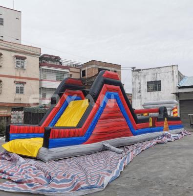 China interior & Outdoor Inflatable Inflatable Obstacle Castle Bouncy Castle Adult Entertainment Inflatable Obstacle Course Obstacle Course for sale