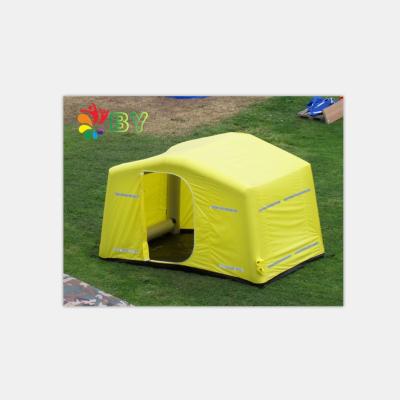 China 0.6mm PVC Tarpaulin Airtight Inflatable Medical Tent For Outdoor for sale