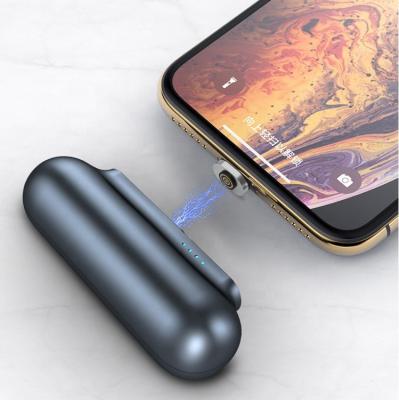 China Mini Battery Charger Wireless Mobile Magnetic Power Bank Portable Hot Selling Backup Charger 2600mah mini portable pocket mobile power for sale