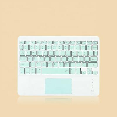 China For Tablets 10.1 Inch Colorful Tablet Keyboard With Touchpad For Samsung Tablet Huawei Tablet And Android Smart Phone Keyboard Touchpad for sale