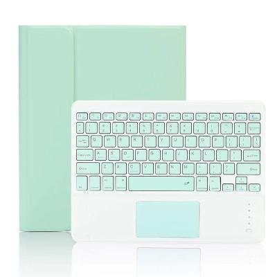 China Colorful Wireless Ipad Silicone Tablet Case Cover Keyboard With Touchpad For For iPad Pro 11 Case Keyboard for sale