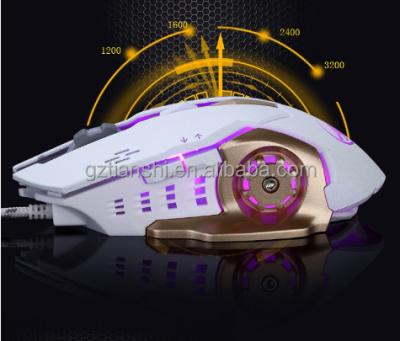 China newest 5v 100ma 3d usb gaming optical cable mouse for pc laptop for sale