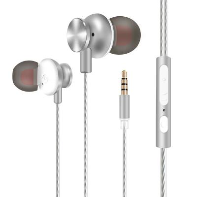 China In-Ear Headphones Mobile Phone Gaming Headset Aluminum Alloy 3.5mm Wired In-Ear Headphones for sale