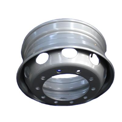 China Hot selling automotive parts, high quality and low price heavy duty vehicle parts and accessories automotive parts 22.5*8.25 TUBELESS WHEEL for sale