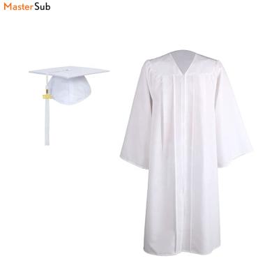 China Unisex Sublimation Graduation Cap And Gown Matte Tassel Set 2021 For High School And Bachelor for sale