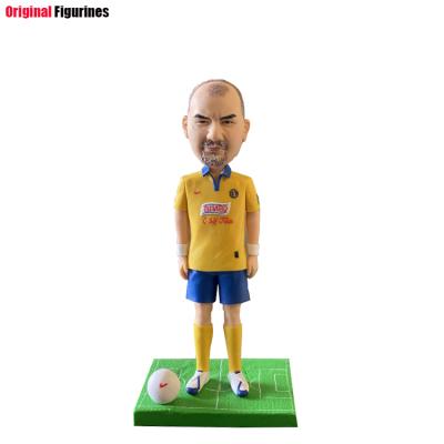 China Standard custom bobblehead figurine, figurines bobblehead trade, head bobblehead jerk dolls for sale