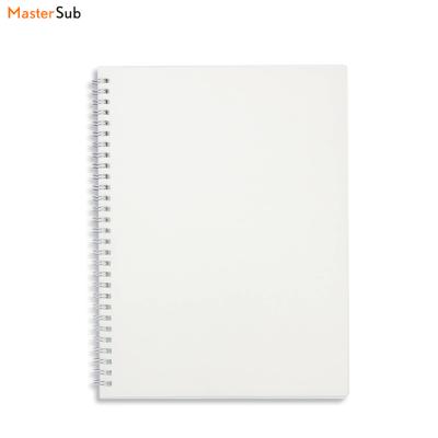 China Factory Sublimation Spiral Blank Spiral Notebooks, Sublimation Journal Notebook Blank with Hardcover for DIY for sale