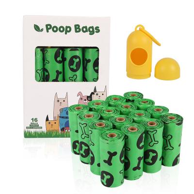 China Eco Friendly Cornstarch Stored Poop Bag Dog Pet Poop Bag for sale