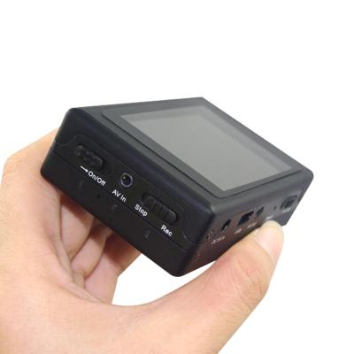 China Lawmate Replacement SD Card Mini Worn Mobile Body Portable Dvr Built In 2.4 LCD With 2.4G Hz Radio Remote Control PV007-V4 for sale