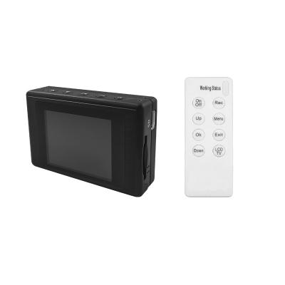 China 2.4G Hz Radio Remote Control Standard NTSC Or PAL Video Input Body Worn Small Mini Pocket DVR PV007-v4 for sale