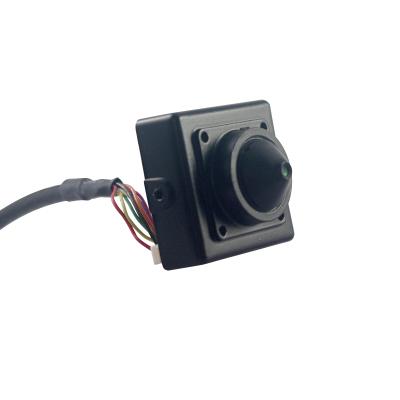 China Low Power 5V Metal Square 25x25 Mm Cone Pinhole Pinhole Low Lux Analog Video Color Lens Small 1/3 Degree Security Sony CCD Mini Camera for sale