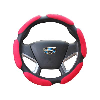 China 3D Suede Anti-Slip Sports Comfortable Steering Wheel Cover Universal for sale