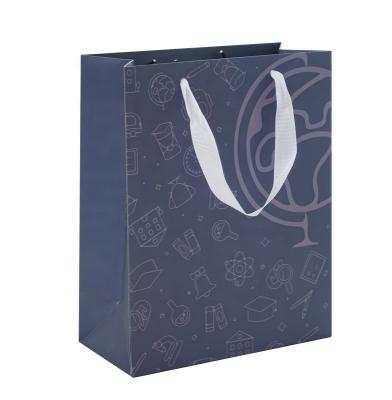 China Recycled Materials Personalized Design , Customized Portable Shopping Bag For With Handle for sale