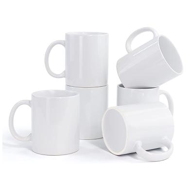 China Sublimation 11oz Viable High Quality Funny White Ceramic Mugs With Liner Paper Low Moq Mug Sublimation Wholesale for sale