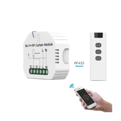 China Factory Price Useful White Curtain Wifi Switch Apply To For Family 5.8*4.9*2.9cm for sale