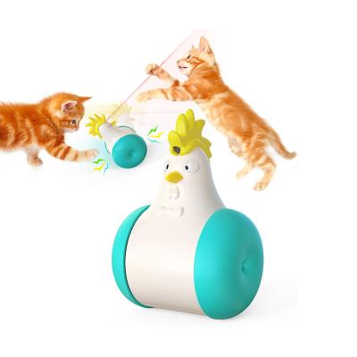 China 93*73*137mm Viable Promotional Plastic Pet Toy Laser Cat Toy for sale