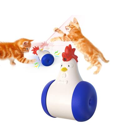 China New Design Pet Toy Laser Chicken Electric Cat Toy Sustainable Production for sale