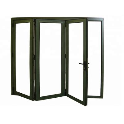 China Sliding Decorative Glass Half Door Parts Aluminum Door Frame Price for sale