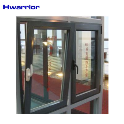 China Sliding Curtain Wall System Window Design Aluminum Casement Windows for sale