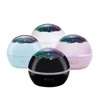 China Hotel Mini Starry Night LED Lights Speaker Sky Star Projector Light RGB Card for Room Decoration Baby Moon Lamp for sale