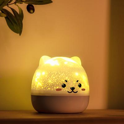 China Modern Room Decoration Night Sky Baby LED Star Night Rotating Light Projector for Kids for sale