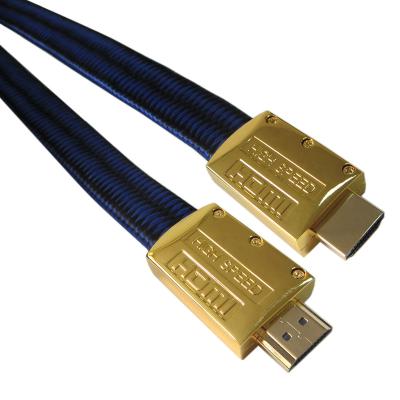 China COMPUTER top grade! Standard HDMI cable, flat hdmi with zinc alloy 24K NC, full HD 2K*4K for sale